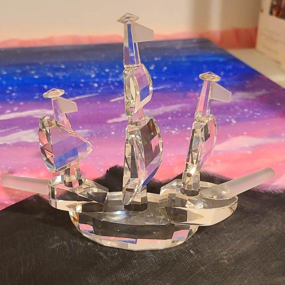🔮 Crystal Sail Boat